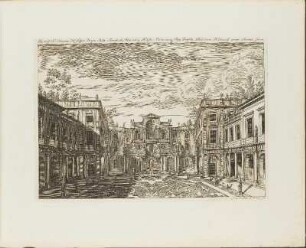 Kupferstich: Illustriss: Dni. Baronis N. Tessini Regiae Aulae Marescalli, Primariique Aedific: ...