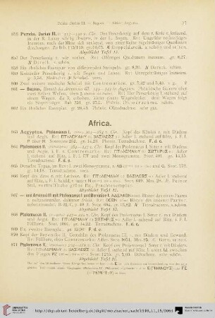 Africa (Nr. 863 - 931)