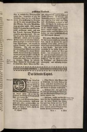 275-289, Das siebende Capitel