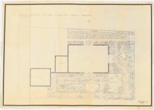 Garten Prof. Ernst Scherz, Berlin-Nikolassee: Pflanzplan 1:50
