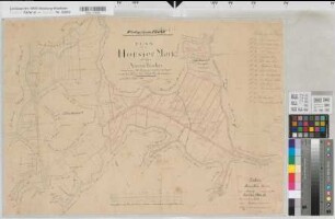 Horst (Gelsenkirchen), Buer (Gelsenkirchen), Teilung der Horster Mark, Brouillonkarte Bl.4,1 Neuer Teich