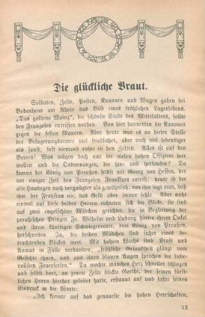 Die glückliche Braut