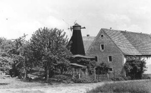 Obercunnersdorf. Windmühle, Gehöft von Paul Heinrich, Haus-Nr. 260
