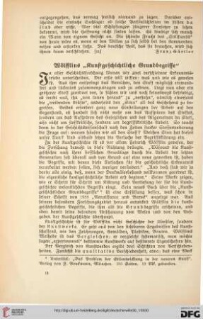 30: Wölfflins "Kunstgeschichtliche Grundbegriffe"