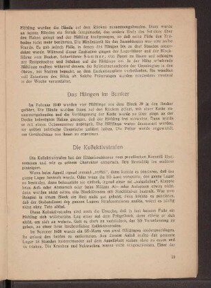Das Hängen im Bunker