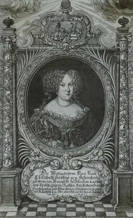 Bildnis Elisabeth Sophia von Schönberg