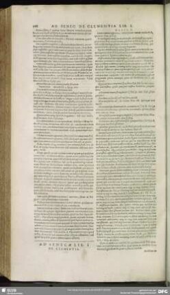 [Ad Senecae Lib. I. - II. De Clementia]