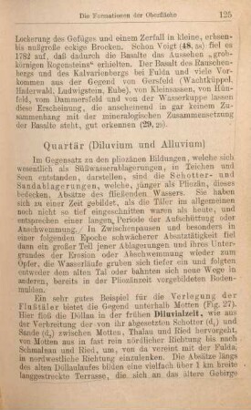 Quartär (Diluvium und Alluviium)