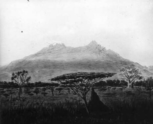 pinx. Kilimanjaro aus Südost.