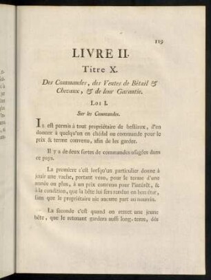 119-133, Titre X. - Titre XII.