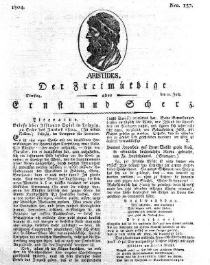 Nro. 137., Dienstag den 10. July