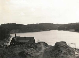 Mittelsächsisches Bergland. Kriebsteiner Talsperre. Unterer Teil