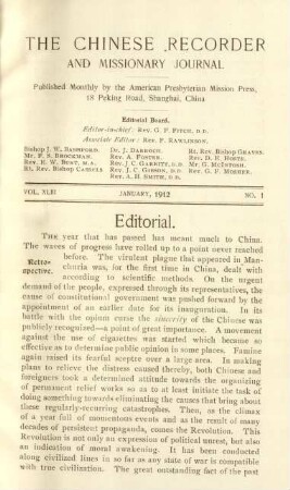 No. 1. January, 1899