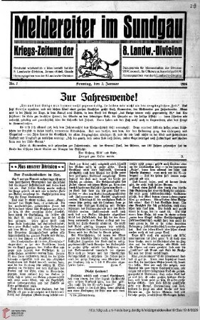 Hefte 7-15, Januar-Februar 1916