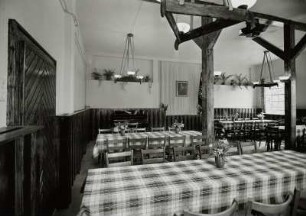 Gemeinschaftsraum, Schuhfabrik Stadler, Roßwein, 1939