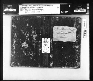 Nationalbuch des Pionierkorps, Stab, 1. und 2. Kompanie, mit Verzeichnis der Einsteher nebst ihren Kautionsverhältnissen