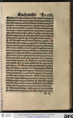 G[uilelmus]: Calix debet esse de auro et argento...