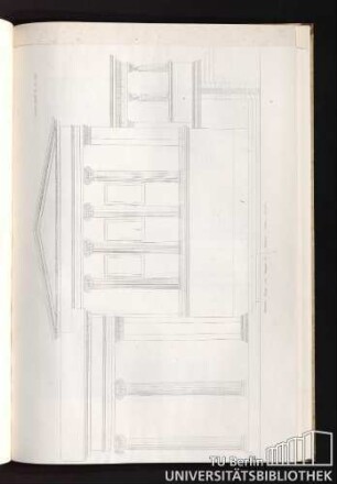 Liefg. VI. Pl. XII. Westliche Front vom Tempel der Minerva-Polias. Pl. IX.