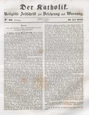 393-396 Zuruf eines zur katholischen Kirche Zurückgekehrten an seine ehemaligen Glaubensgenossen