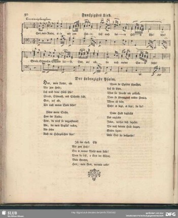 50. Lied: Herr mein Retter eile mir zum Heile