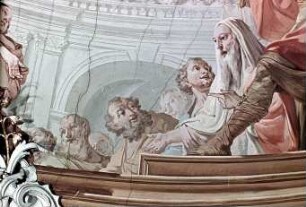 Maria als Fürbitterin vor Christus, Esther vor Ahasver