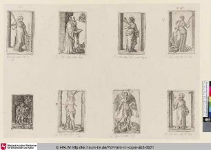unten rechts: [St. Antoine de Padoue; St. Anthony of Padua; Der Heilige Antonius von Padua]