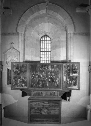 Flügelaltar — Altar in geöffnetem Zustand