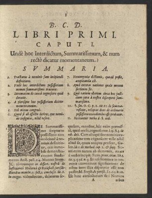 Libri Primi.