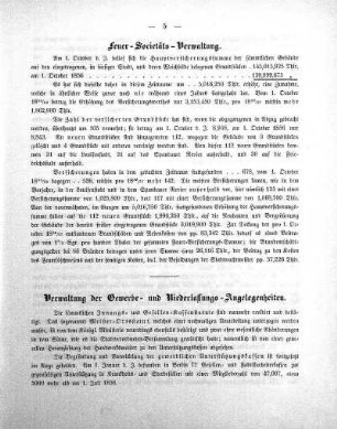 Verwaltung der Gewerbe- und Niederlassungs-Angelegenheiten
