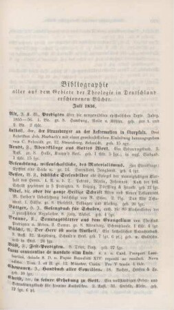 169-176 Bibliographie deutscher theologischer Bücher