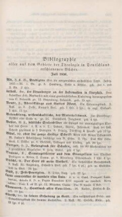 169-176 Bibliographie deutscher theologischer Bücher