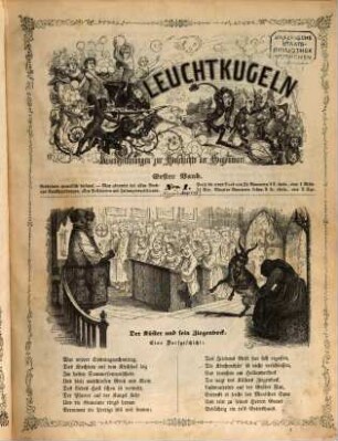 Leuchtkugeln : Randbemerkungen zur Geschichte der Gegenwart. 1 = Nr. 1 - 24. [1847/48]
