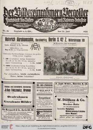 Nr. 26 (24. Juni 1924)