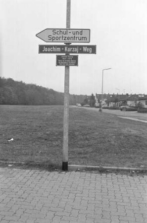 Planungen der Stadtverwaltung zur Anlegung eines Spiel- und Freizeitplatzes für Jugendliche in der Hornisgrindestraße