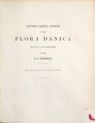 Acta Societatis Scientiarum Fennicae. 10. 1875