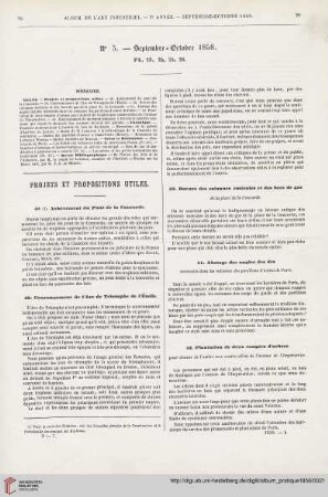 No 5 (Septembre-Octobre 1858)