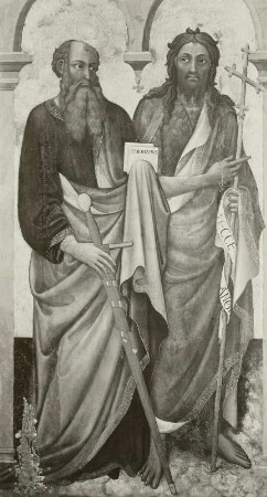 Apostel Paulus und Johannes der Täufer