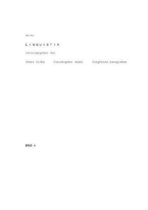 Kommunikation und Kooperation. Theoretische und empirische Untersuchungen zur kommunikativen Organisation kooperativer Prozesse