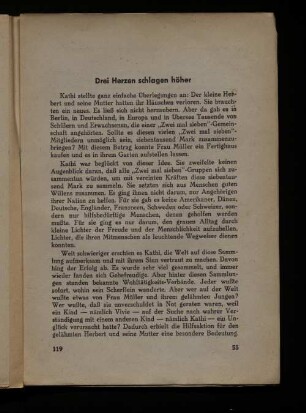 Drei Herzen schlagen höher