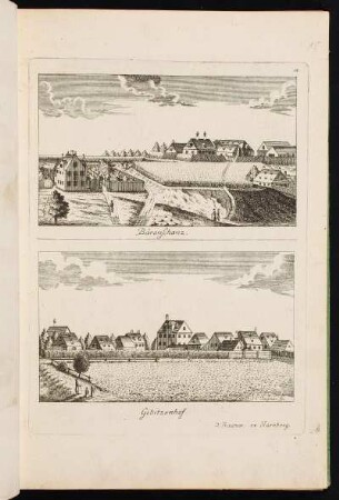 [15b] Gibitzenhof. - Ehemaliger Herrensitz Gibitzenhof, Nürnberg-Gibitzenhof