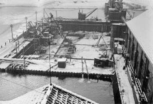 Umbau Staustufe Dörverden (1931-1933)/Weser