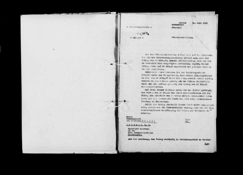 Eisele, Fridolin, Dr.; geb. 1903; Vorsitzender