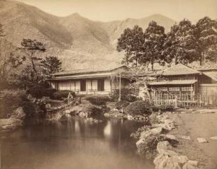 Teehaus mit Garten bei Hakodate