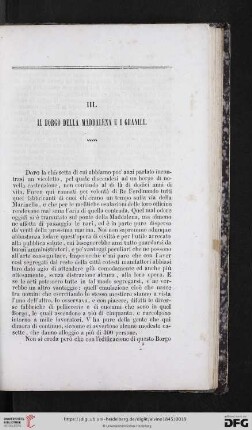 III. Il borgo della Maddalena e i Granili