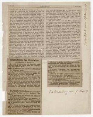 Der Oberdada von Berlin. In: Salonblatt, 19.4.1919, S. 340-341