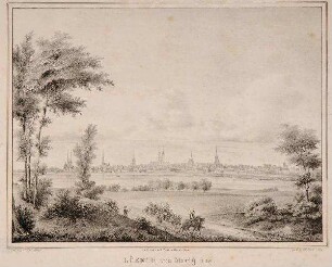 Lübeck von Marly aus.