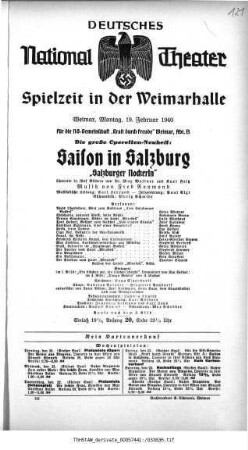 Saison in Salzburg