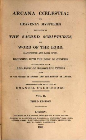 Works, 2. - 3. ed. - 1831