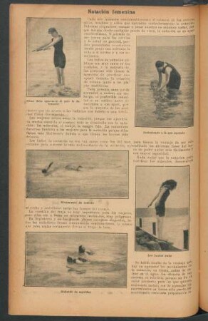 Natación femenina
