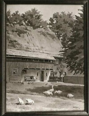 Bild eines Umgebindehauses